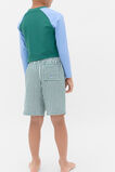 Textured Boardshort  Jungle Green  hi-res