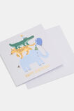 Happy Birthday Animal Stack Card  Multi  hi-res