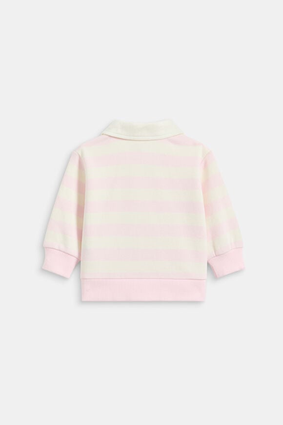 Stripe Sweat  Pink Lemonade  hi-res