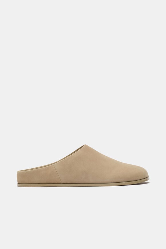 Hunter Mule  Cashew Suede  hi-res