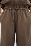 Textured Wide Leg Pant  Chestnut  hi-res