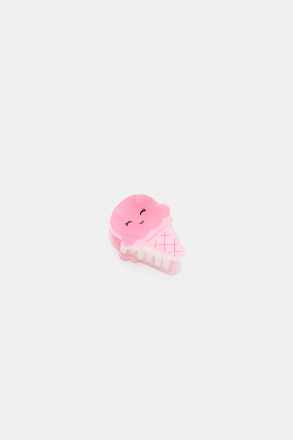 Ice Cream Claw Clip  Candy Pink  hi-res