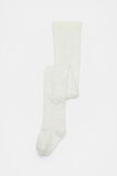 Heart Jacquard Tights  Vanilla  hi-res