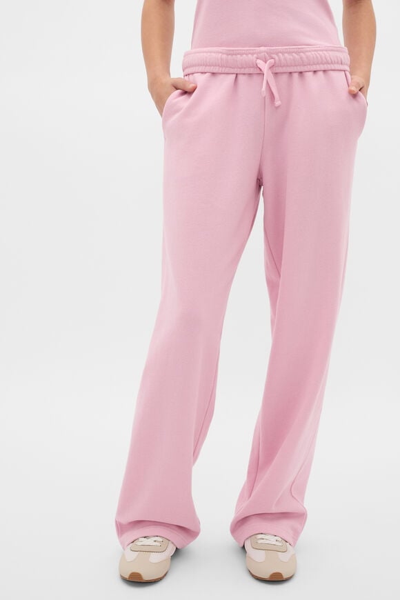 Roll Waist Logo Track Pant  Rose Pink  hi-res