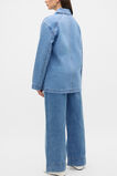 Denim Shacket  Mist Blue Wash  hi-res