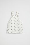 Floral Denim Pinafore  Canvas Wash  hi-res