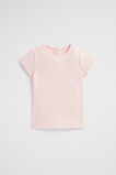 Core Rib Tee  Dusty Rose  hi-res