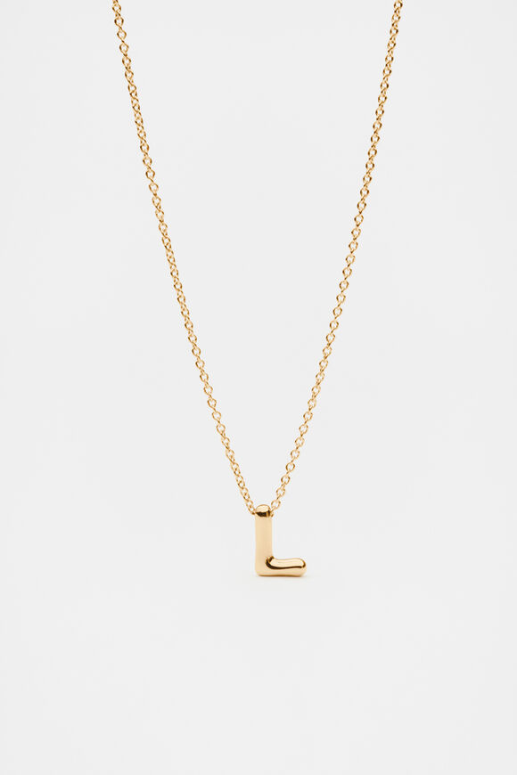 Bubble Letter Necklace  L  hi-res