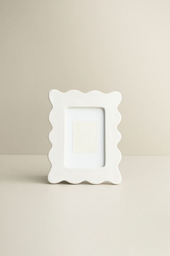 Theo Medium Photo Frame  Meringue  hi-res