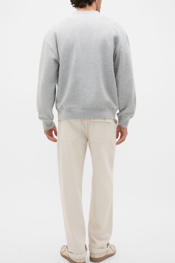 Logo Sweatshirt  Mid Grey Marle  hi-res