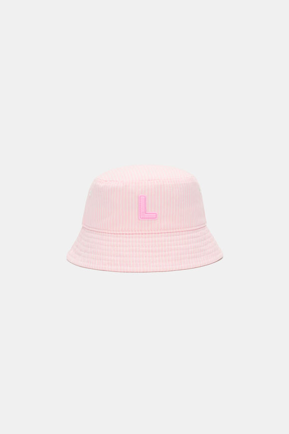 Mini Girls Initial Bucket Hat  L  hi-res
