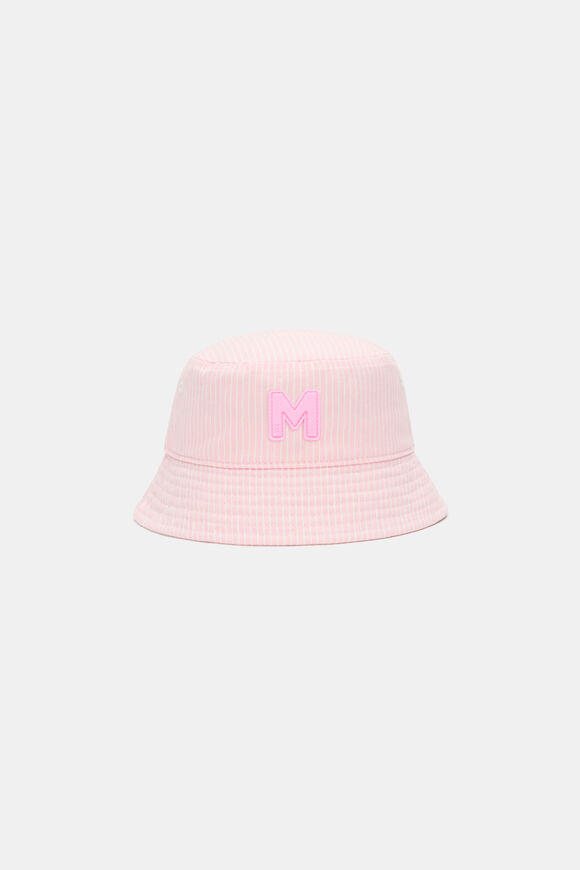Mini Girls Initial Bucket Hat  M  hi-res