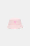 Mini Girls Initial Bucket Hat  V  hi-res