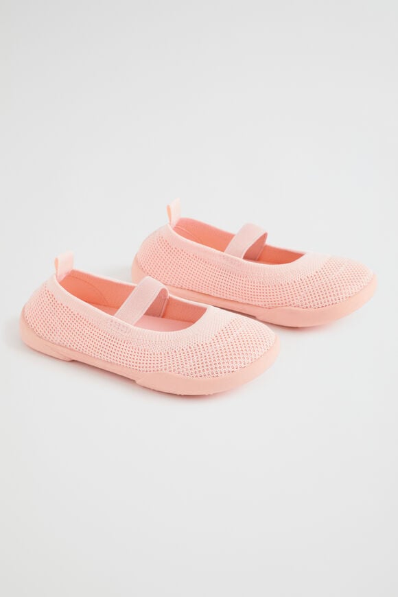 Mesh Ballet Trainer  Dusty Rose  hi-res