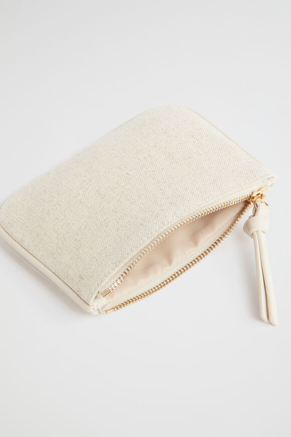 Seed Mini Pouch  Stone Natural  hi-res