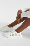 Daisy Sequin Trainer  White  hi-res