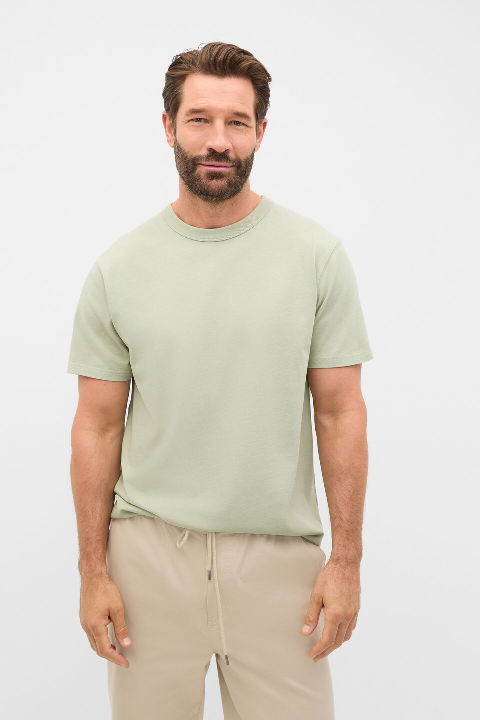 Crew Tee  Aloe