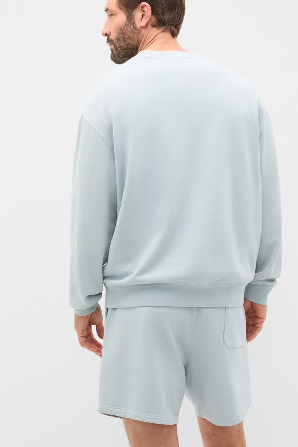 Crew Neck Sweatshirt  Glass Blue  hi-res