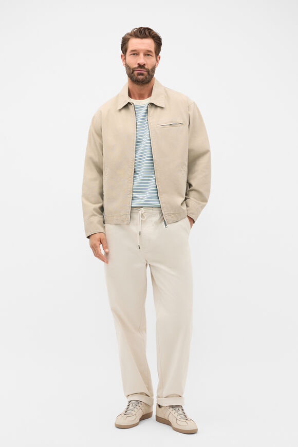Zip Through Jacket  Clay  hi-res