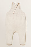 Quilted Pocket Overall  Oat Speckle  hi-res