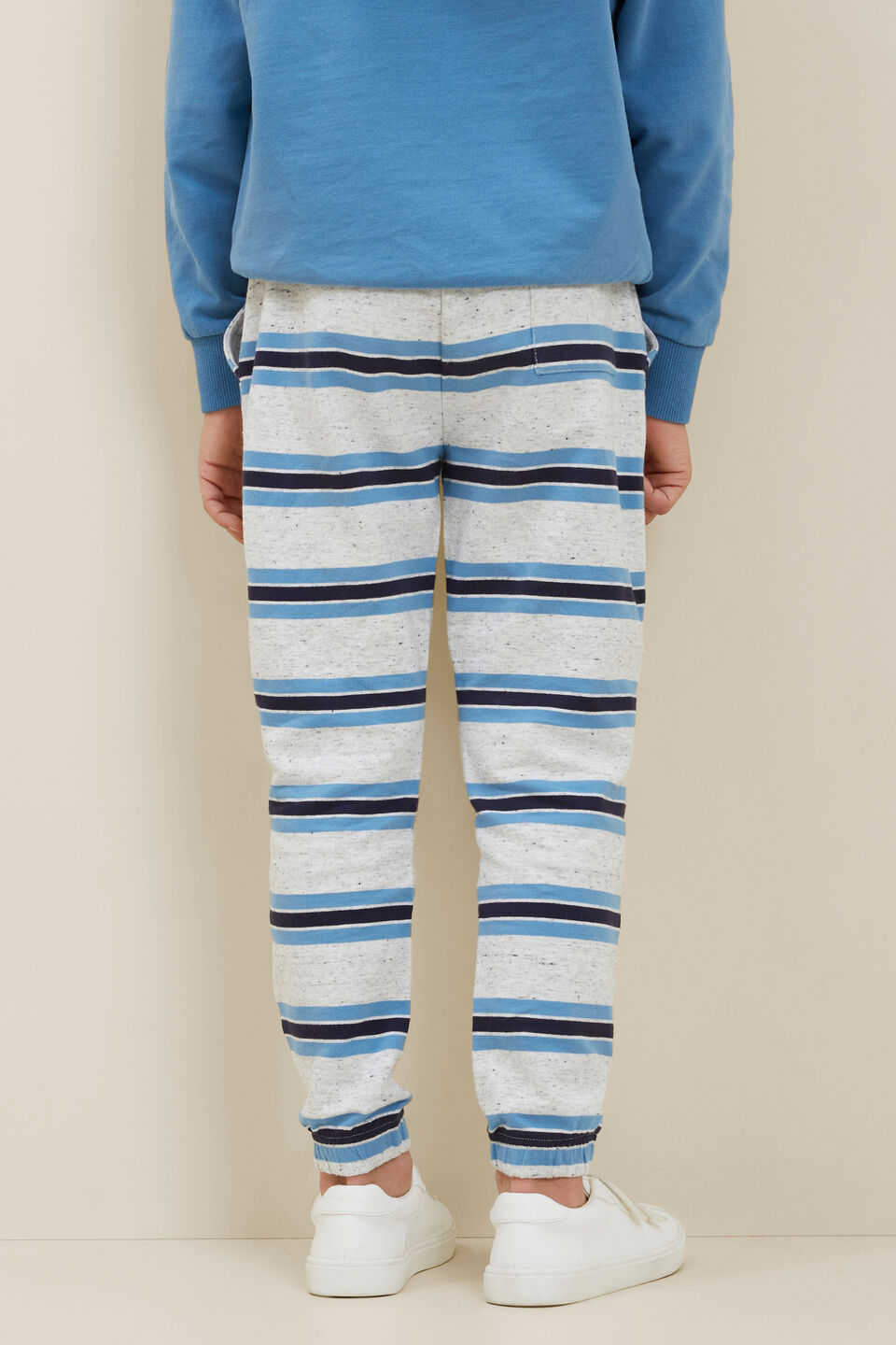 Striped Trackpant  Cloudy Marle