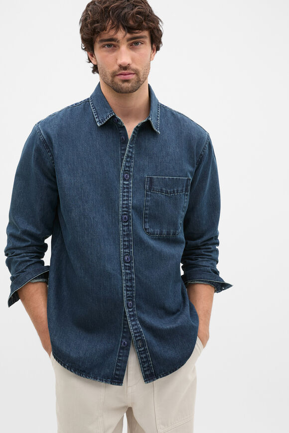 Jean Shirt  Indigo  hi-res