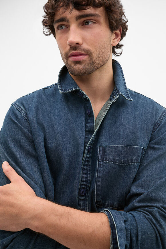 Jean Shirt  Indigo  hi-res
