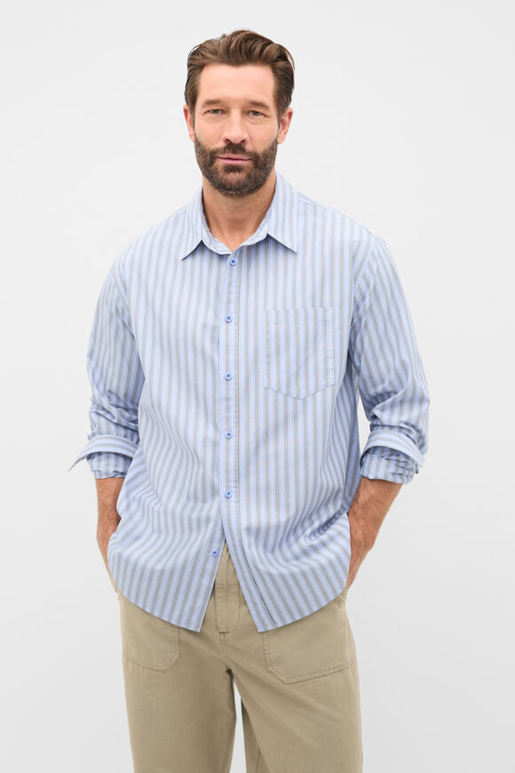 Stripe Shirt  Blue Stripe  hi-res