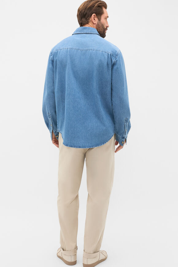 Denim Shirt  Mid Denim Wash  hi-res
