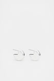 Semi Orb Hoop  Silver  hi-res