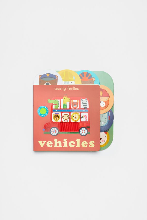 Touchy Feelies: Vehicles Book  Multi  hi-res