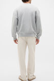 Logo Sweatshirt  Mid Grey Marle  hi-res