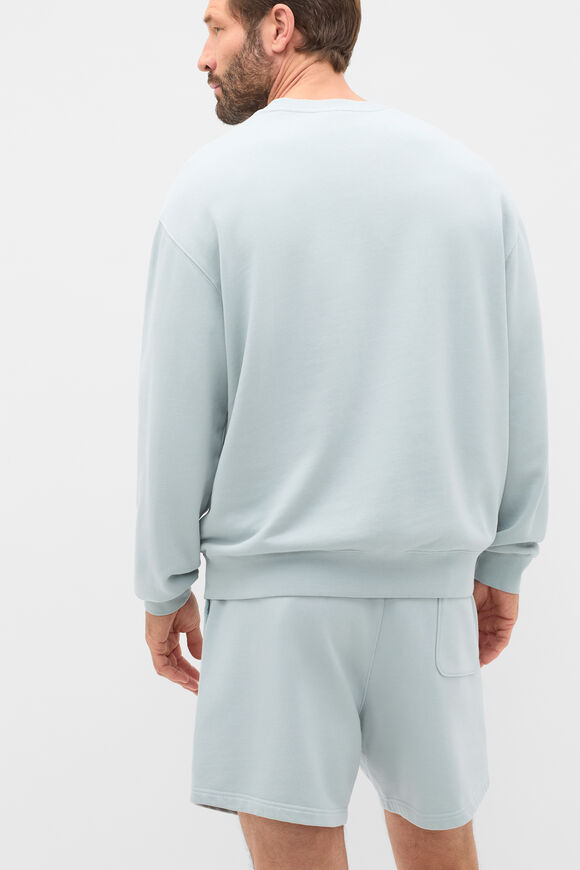 Crew Neck Sweatshirt  Glass Blue  hi-res