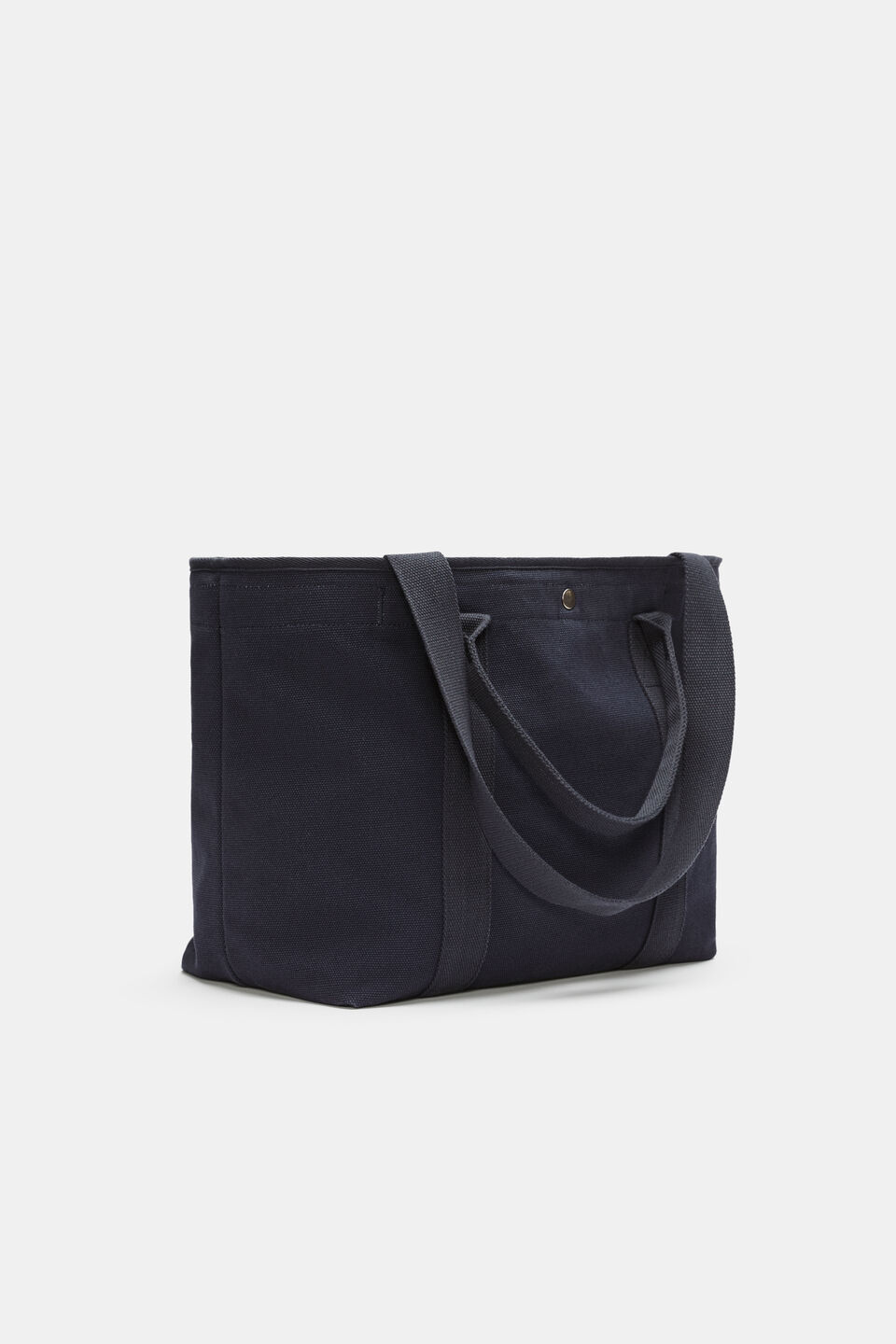 Canvas Commuter Tote  Midnight Blue