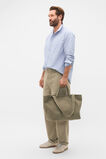 Canvas Commuter Tote  Putty  hi-res