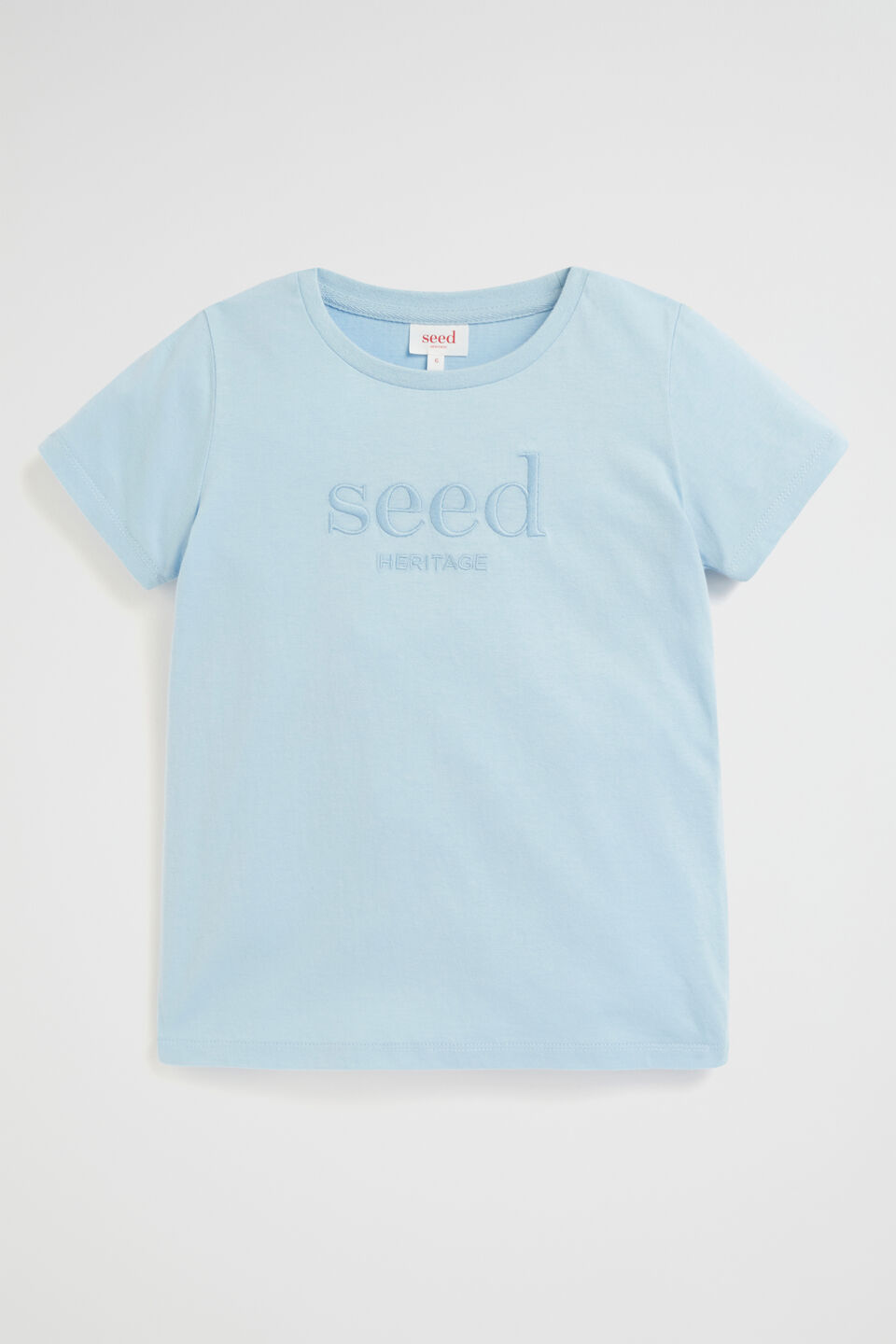 Core Logo Tee  Pale Blue