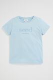 Core Logo Tee  Pale Blue  hi-res