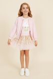 Quilted Daisy Bomber  Dusty Rose  hi-res