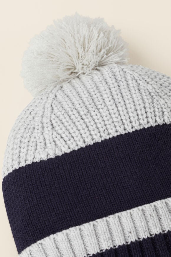 Colour Block Beanie  Multi  hi-res