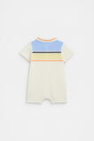 Crochet Polo Romper  Canvas  hi-res