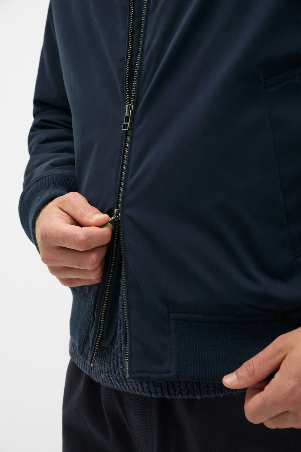Bomber Jacket  Midnight Blue