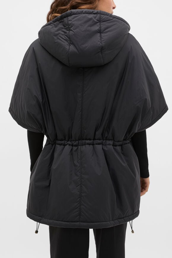 Soft Shell Poncho  Black  hi-res