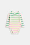 Stripe Rib Bodysuit  Multi  hi-res