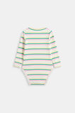 Stripe Rib Bodysuit  Multi  hi-res
