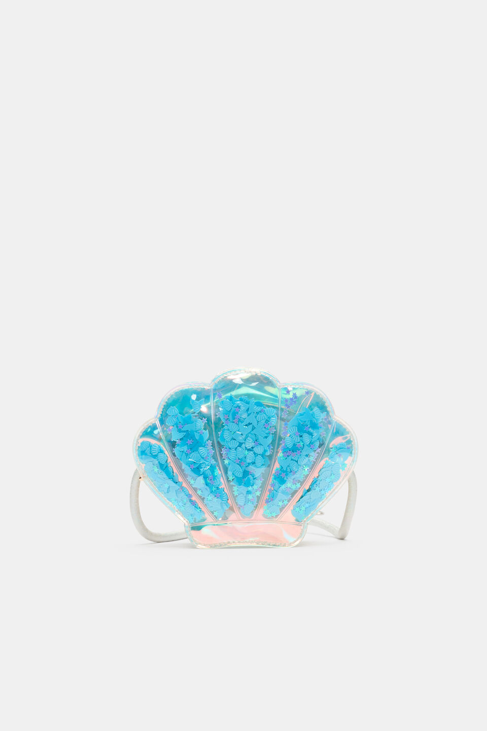 Mermaid Shell Bag  Ice Blue