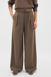 Tailored Drapey Trouser  Chestnut  hi-res