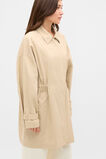 Casual Cotton Anorak Jacket  Cashew Cream  hi-res