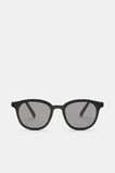 Jane Rounded Sunglasses  Black  hi-res