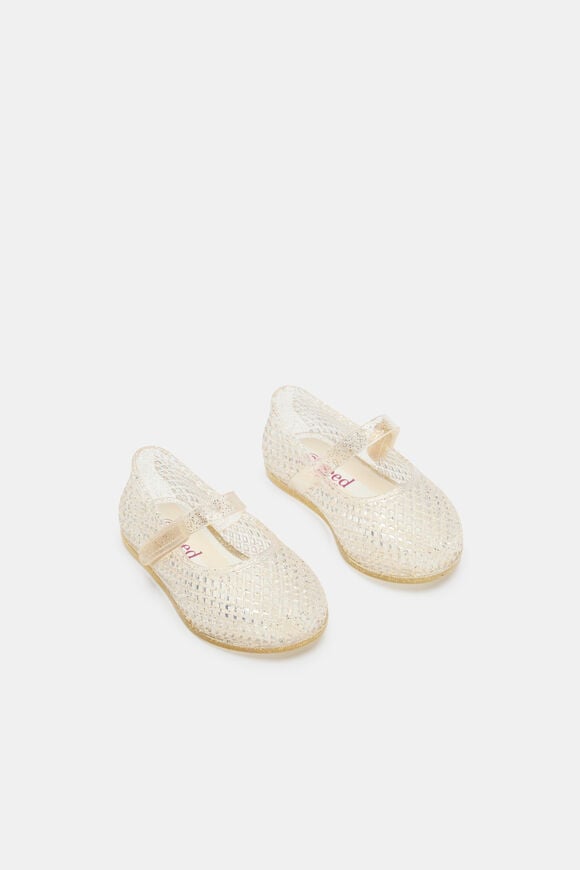 Mini Cage Jelly Ballet  Gold Glitter  hi-res