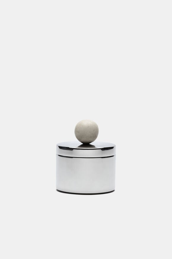 Noa Canister Large  Silver  hi-res